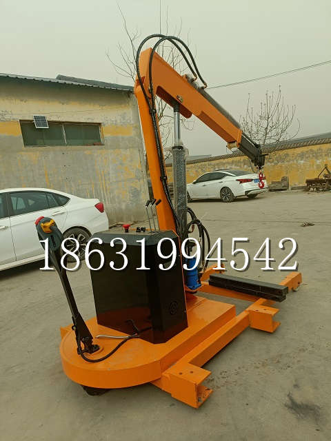 陇南市自卸车厢随车吊 自制轮式四不像起重机 四驱平板吊 5吨 贵盛